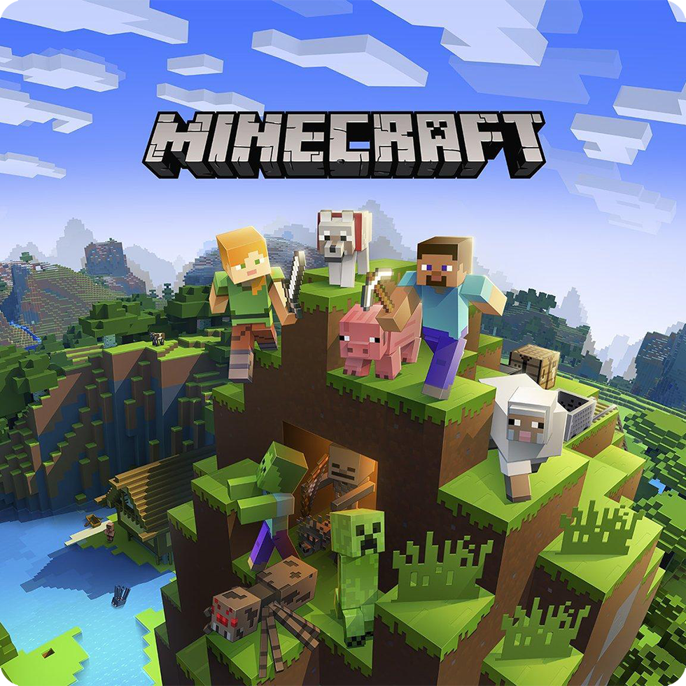 Image of Minecrafts box art.